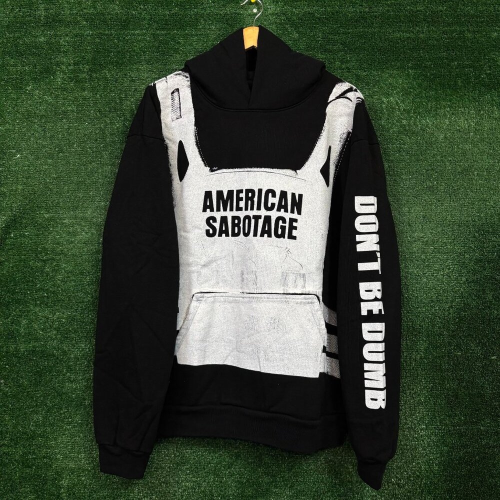 Asap Rocky x AWGE American Sabotage BV Rolling Loud Hoodies Size Large